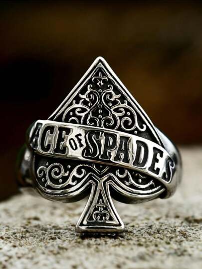 Ring Ace of Spade