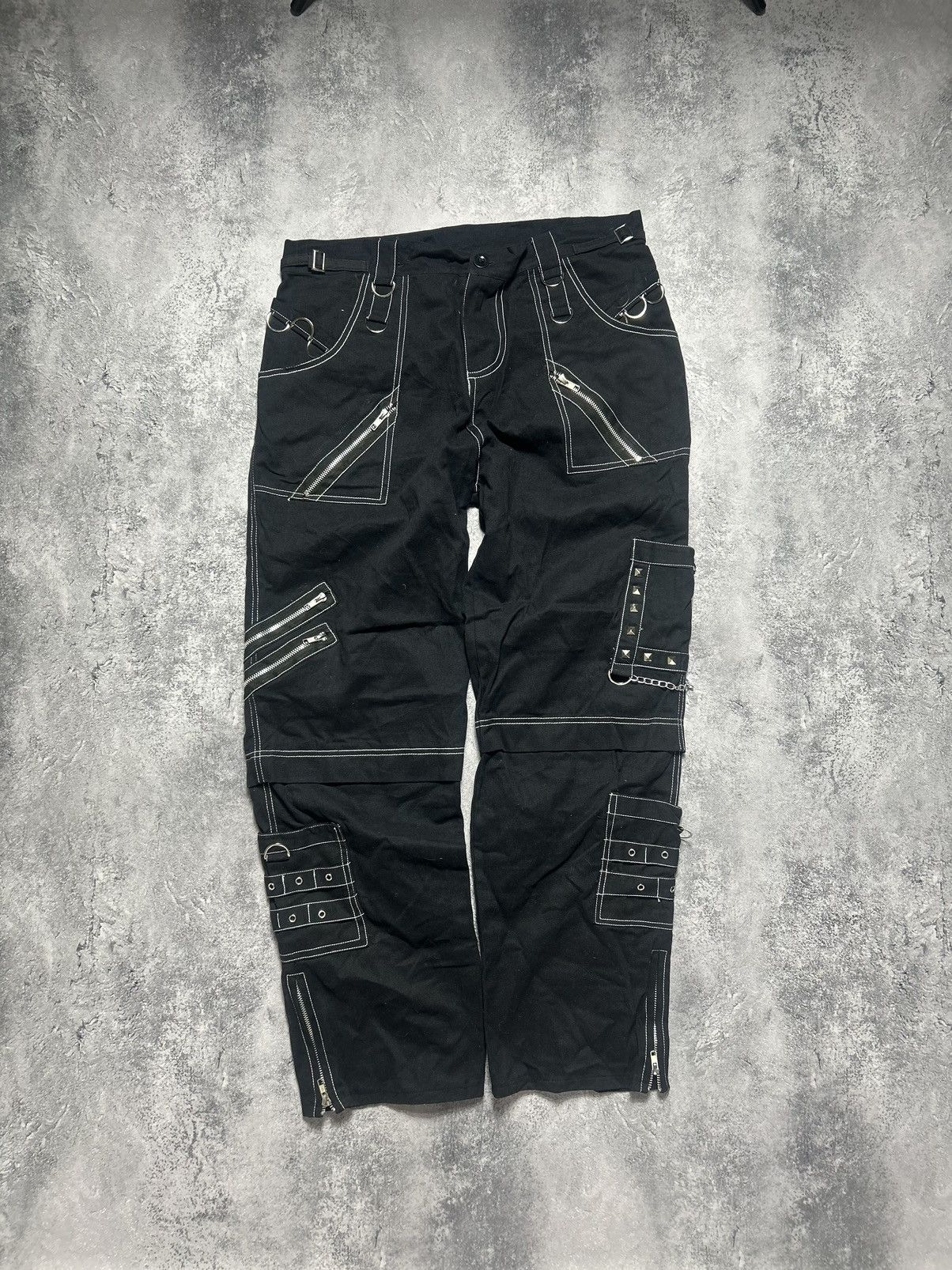 Men's Pant With Suspender Relaxed Fit Cotton
