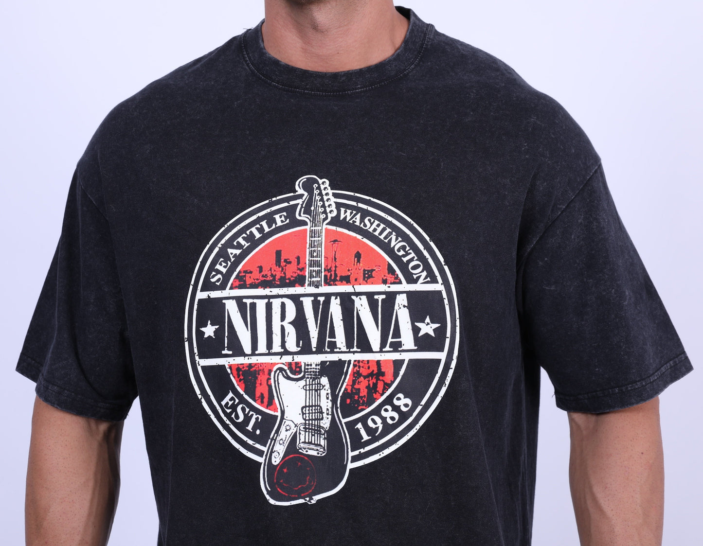 Nirvana Relaxed Washed T-Shirt