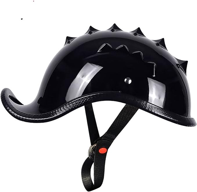Motorcycle Helmet cap Retro Shiny Half Helmet