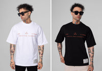 Men's T-shirt Short Sleeves Oversize Life is a not Crime