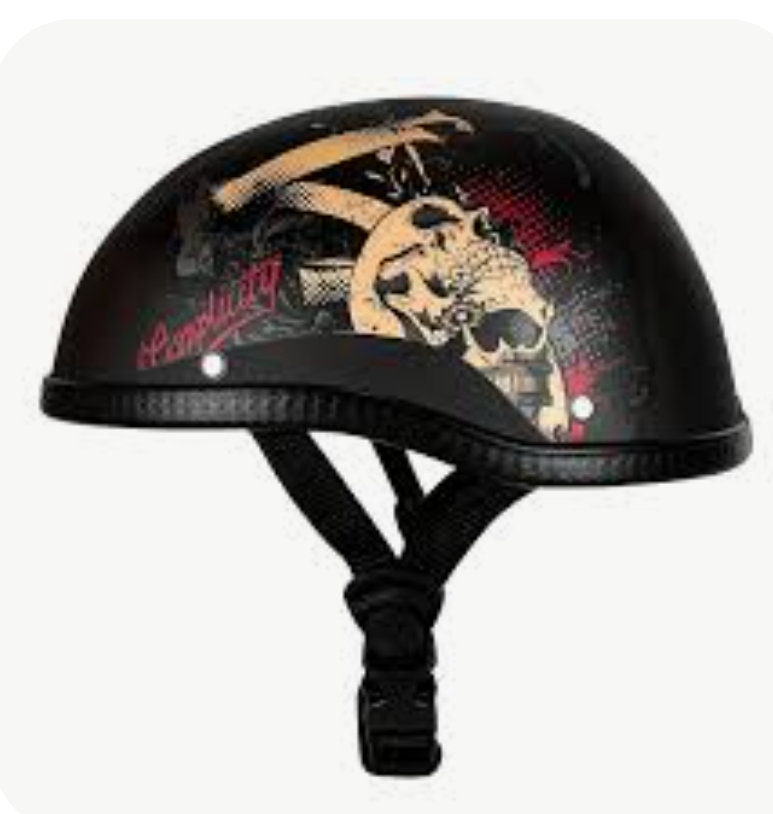 Skull Helmet with art work