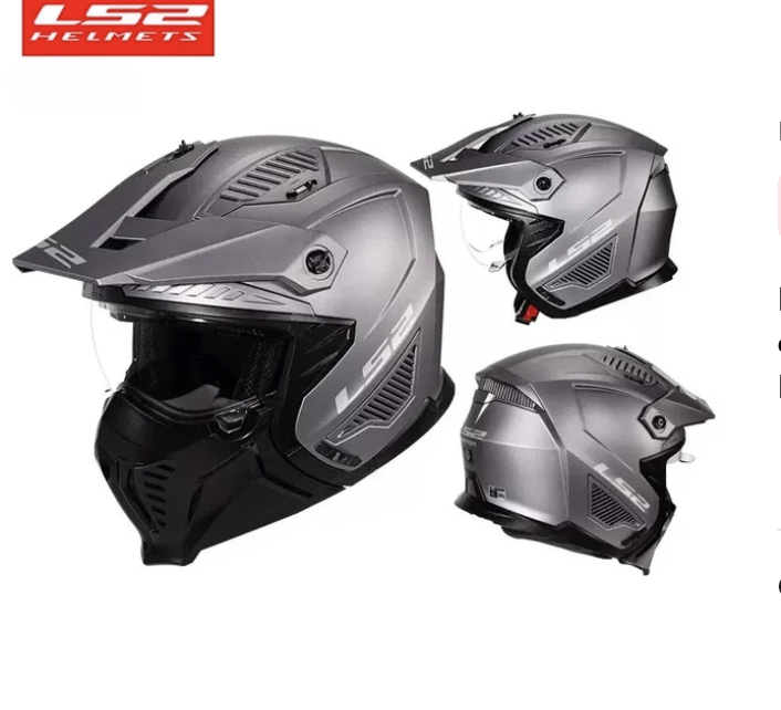 LS2 OF-606 Modular Helmet Drifter Solid Matt