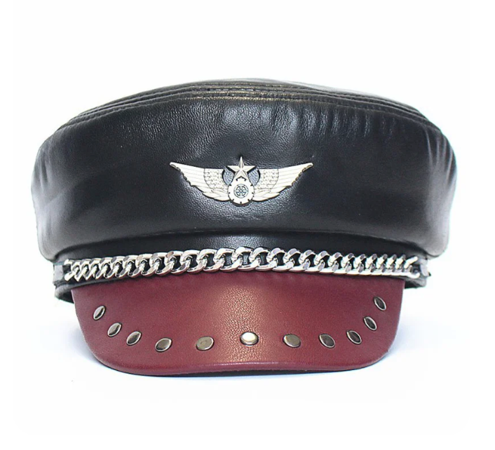 Men's Cap Leather