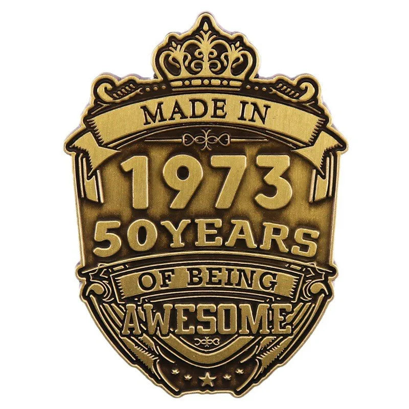 Pin Made in 1973