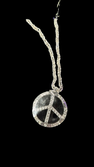 Necklace Peace sign