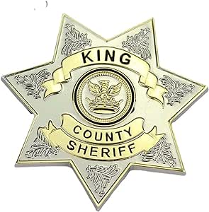 Star King County  Sheriff Pin